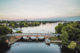 Blick über die Alster