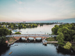 Blick über die Alster